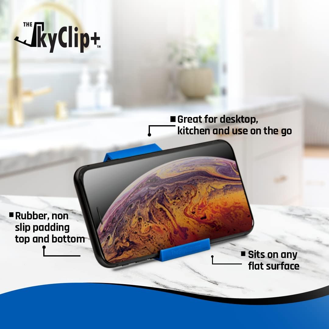 The SkyClip+ Soporte para teléfono y tableta para viajes aéreos, us...