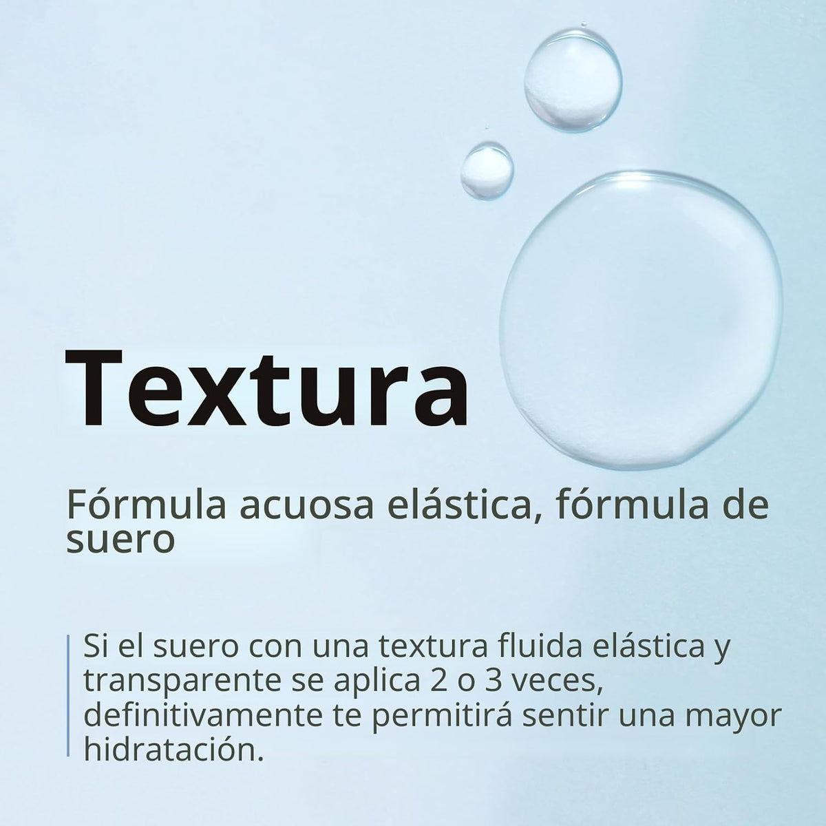 Glacier Water - Suero de ácido hialurónico multimolecular para piel...