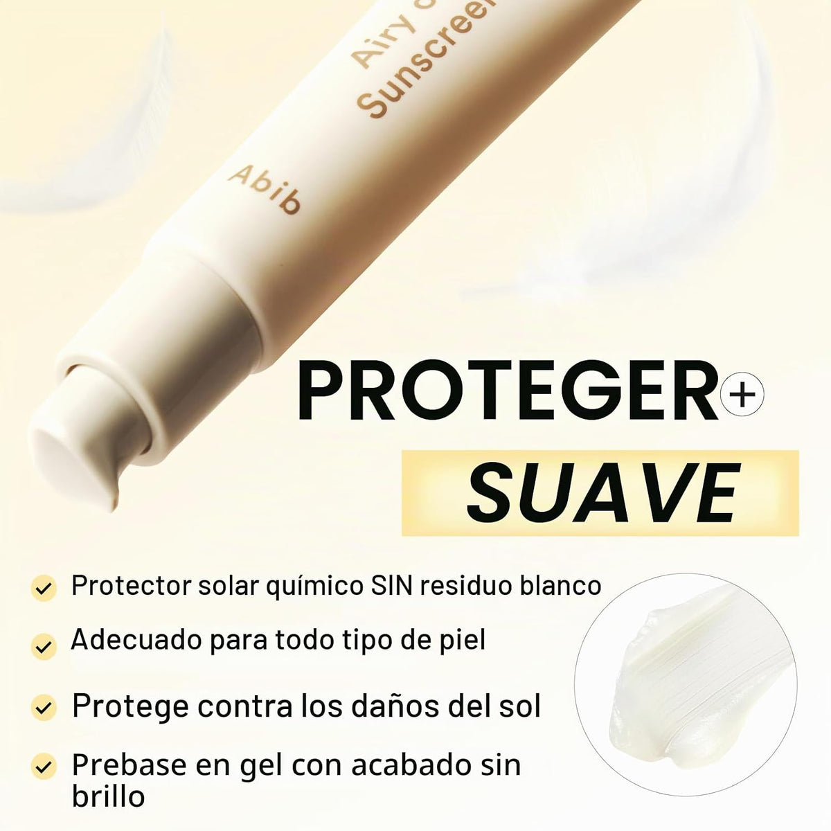 Abib Airy Clear - Gel protector solar SPF 30, 1.01 fl.oz (1.06 oz),...