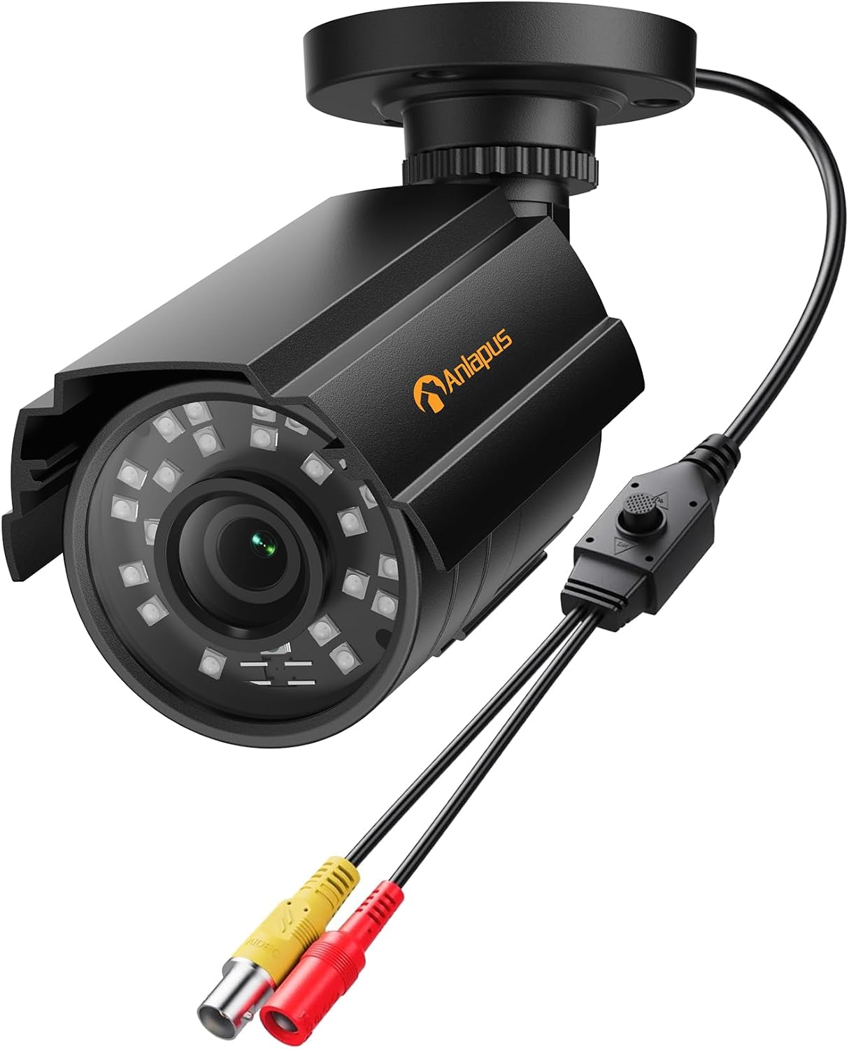 Anlapus Cámara de seguridad híbrida 4 en 1 de 1080P, HD TVI\/CVI\/A...