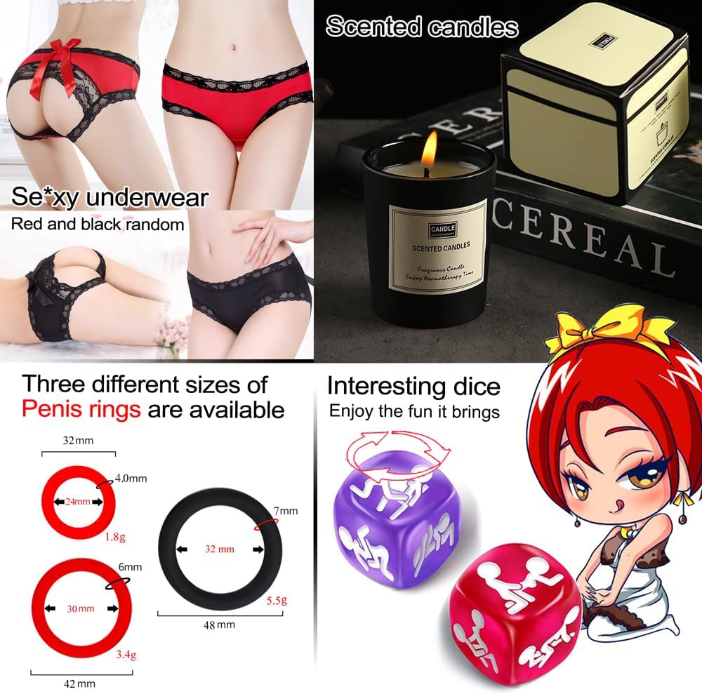 Juego de 32 piezas de restricciones sexuales BDSM, juguetes sexuale...