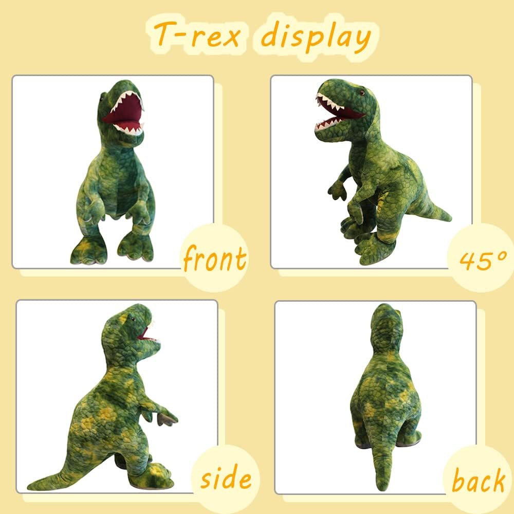 AIXINI Juguete gigante T-Rex de peluche de dinosaurio, 31.5 pulgada...