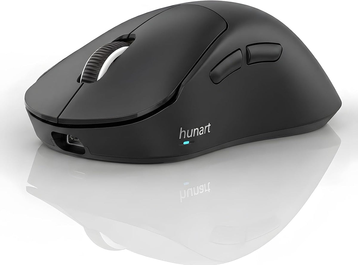 hunart Ratón inalámbrico H6 de 1.73 oz, Bluetooth y 2.4 GHz, carga...