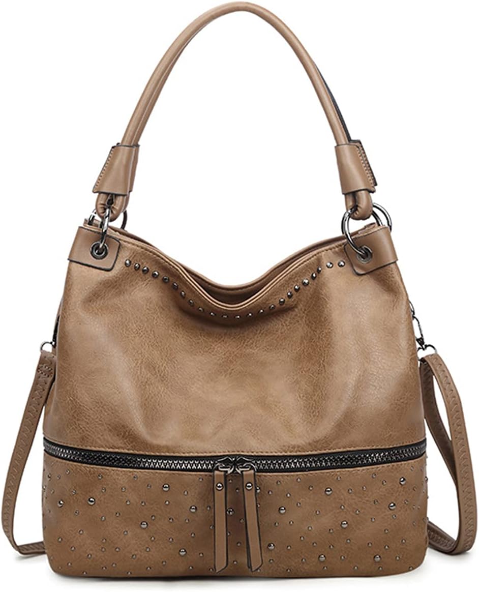myfriday Bolso de hombro estilo hobo vintage para mujer, bolso de m...