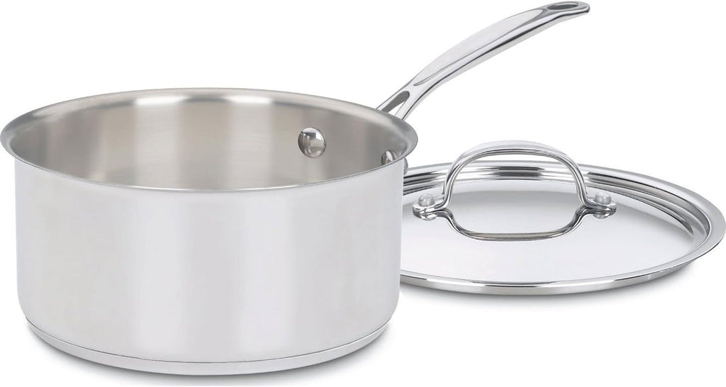 Cuisinart Cacerola con tapa, colección de utensilios de cocina Chef...