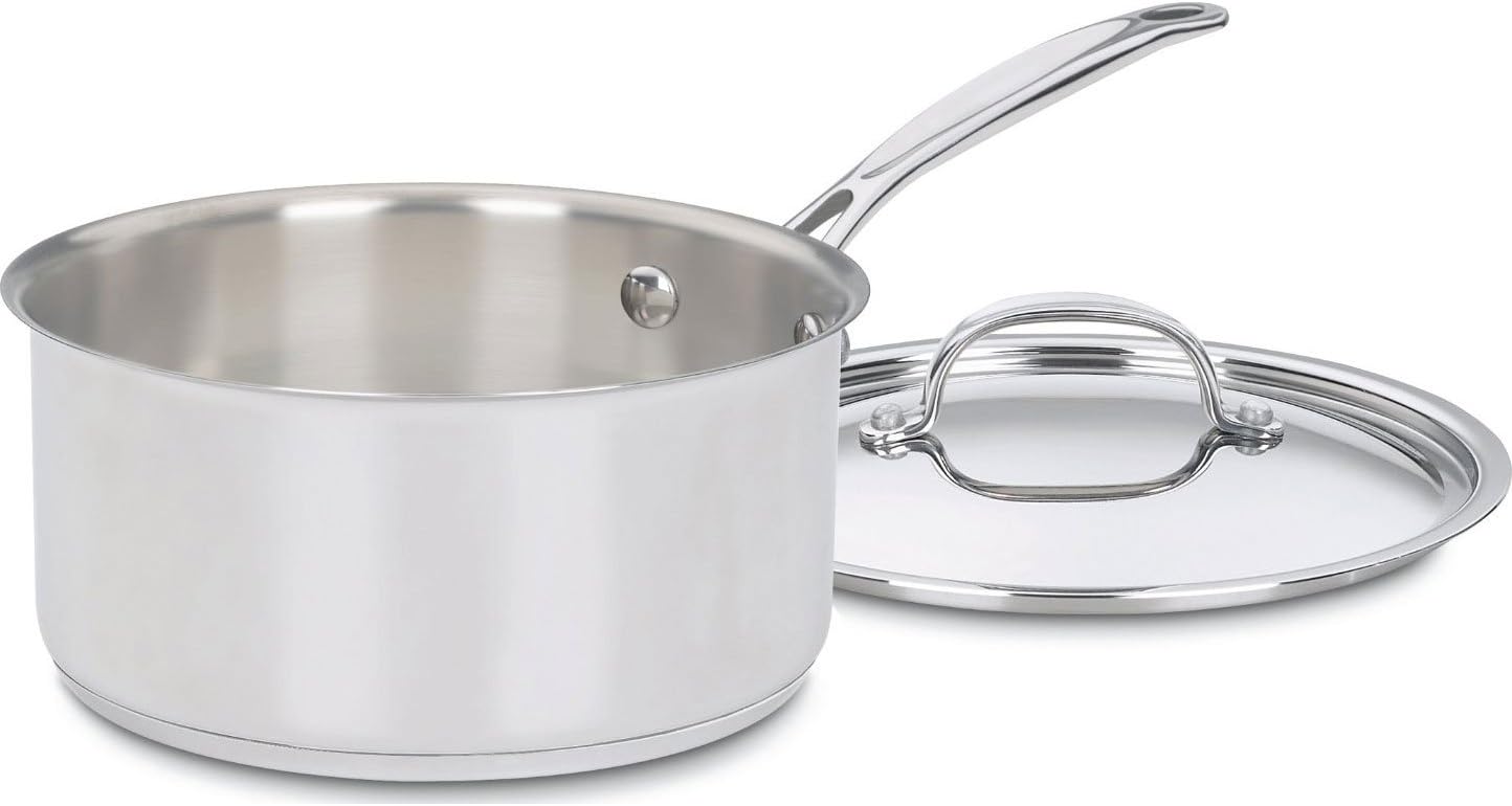 Cuisinart Cacerola con tapa, colección de utensilios de cocina Chef...