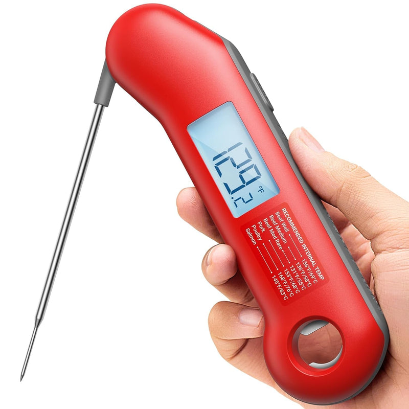 ThermoMaven Termómetro digital profesional para carne de 0,5 segund...