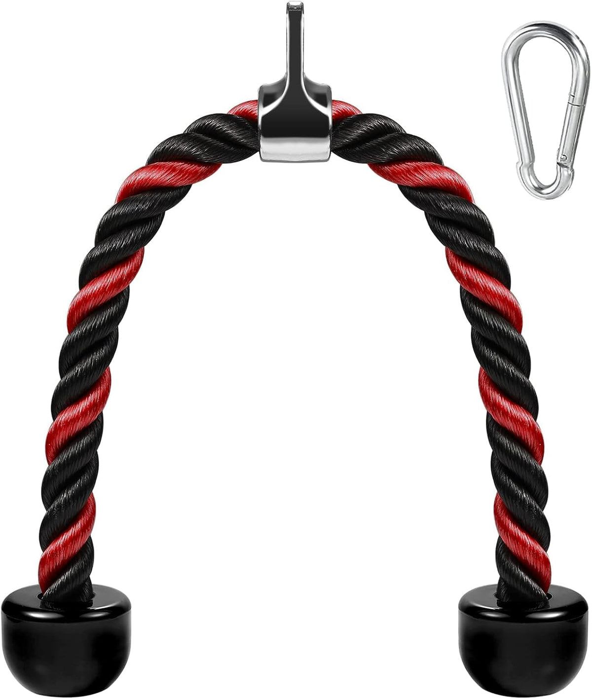 AWEFRANK Cable de tracción de cuerda de tríceps de lujo, 27 y 36 pu...