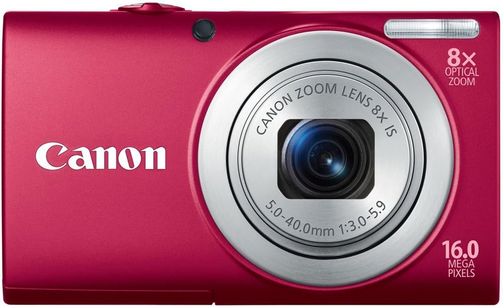 Canon PowerShot A4000 - Cámara digital de 16,0 MP con zoom óptico e...