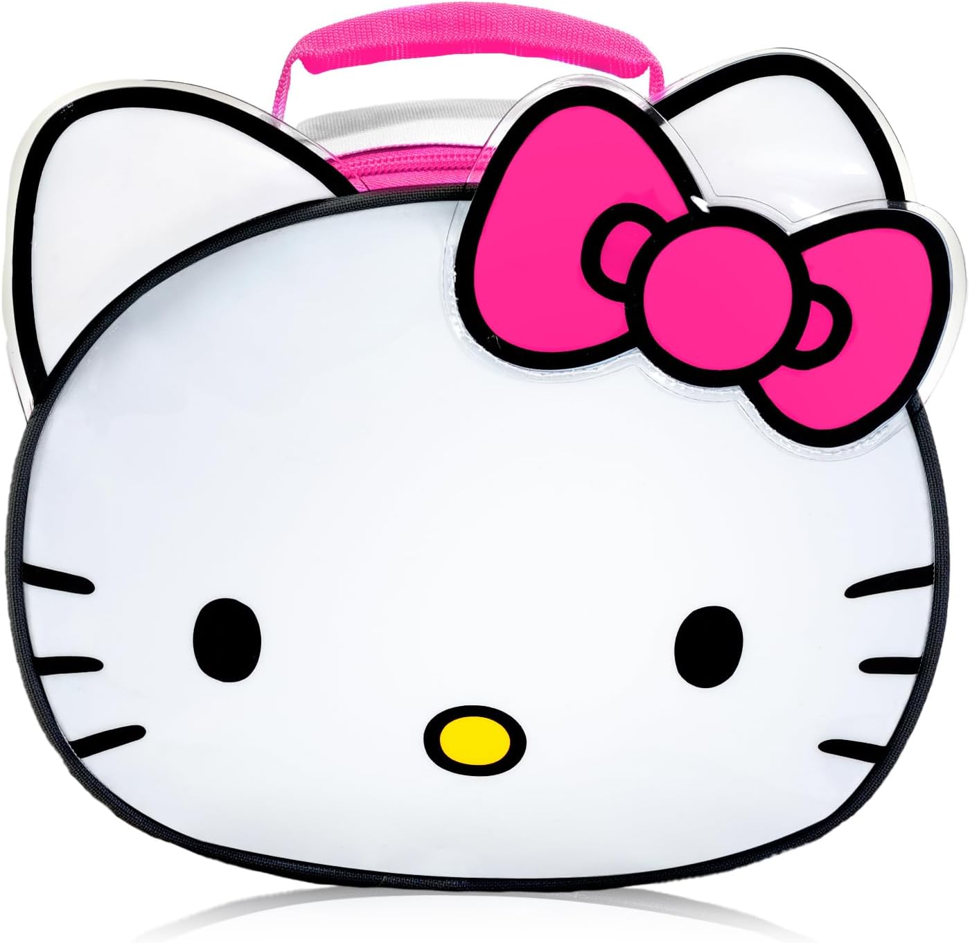 Hello Kitty Paquete de mochila y lonchera para niñas escolares y má...