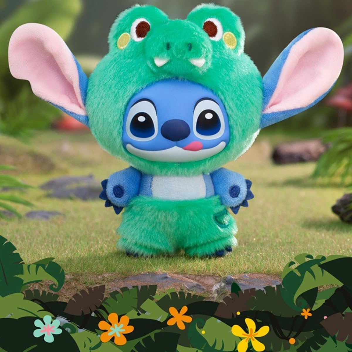 MINISO Disney Stitch Wild Animal Series - Caja sorpresa de vinilo c...