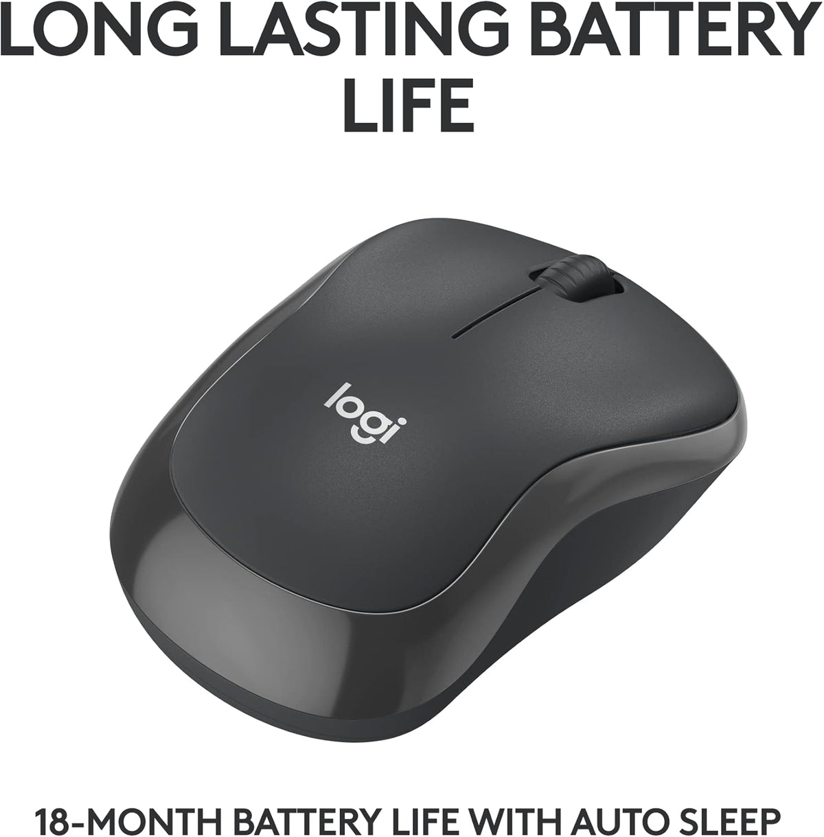 Logitech Ratón Bluetooth silencioso M240, inalámbrico, compacto, po...