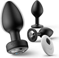 Vibrador de juguetes sexuales con enchufe anal, kit de entrenamient...