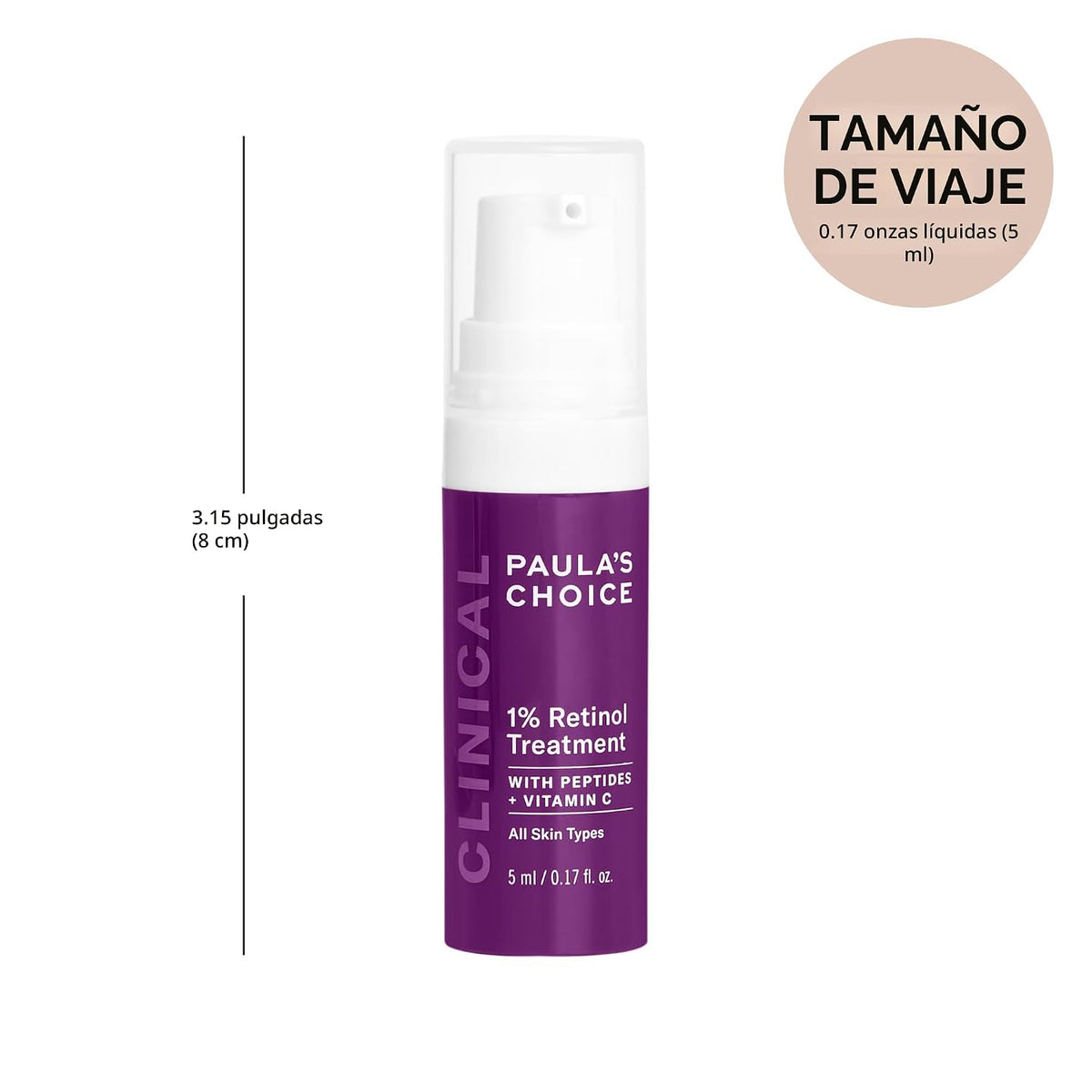 Paula's Choice CLÍNICA 1% Retinol Crema Tratamiento | Suero facial...