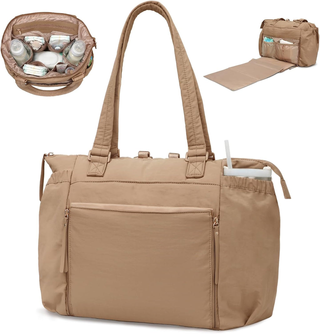 MOMINSIDE Bolsa de pañales con cambiador de pañales, bolsa de pañal...