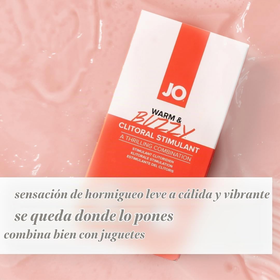 JO Gel Clitoral Calentable y Vibrador \u2013 Gel Estimulante Clitor...