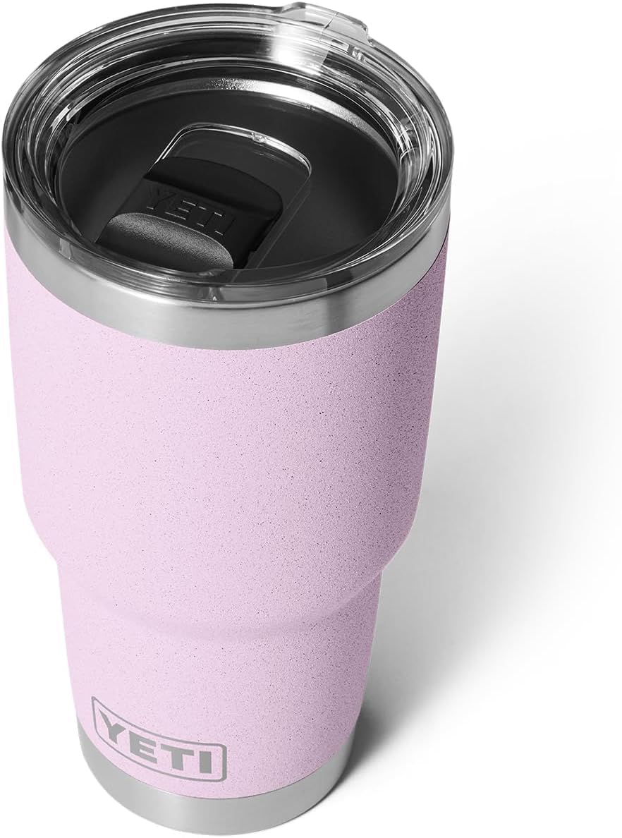 YETI Rambler - Vaso de acero inoxidable aislado al vacío con tapa M...
