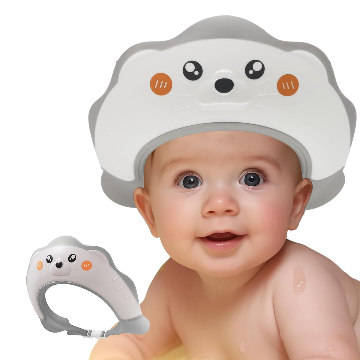 Gorro de baby shower, protector para baby shower, gorro de ducha pa...