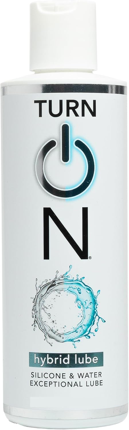 Turn On - Lubricante híbrido, mezcla de agua y silicona, deslizamie...