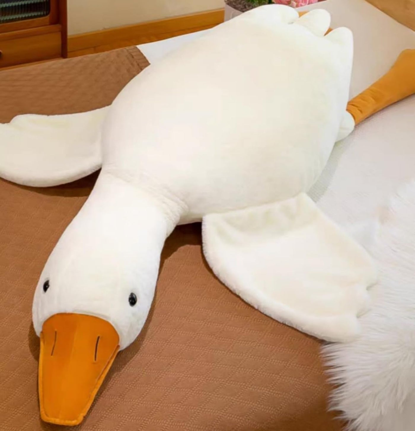 Ryttir Peluche Gigante de Ganso \u2013 Almohada de Peluche de Ganso...