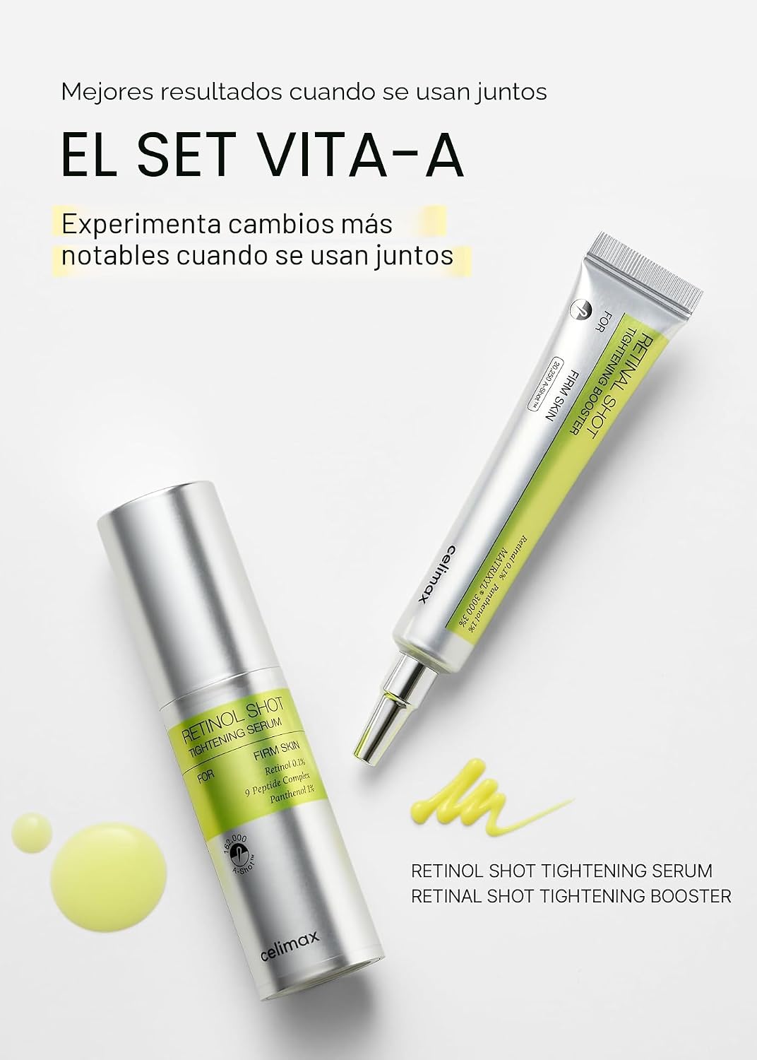 celimax The Vita A Retinol Shot Suero tensor, 1.01 fl.oz | Vitamina...