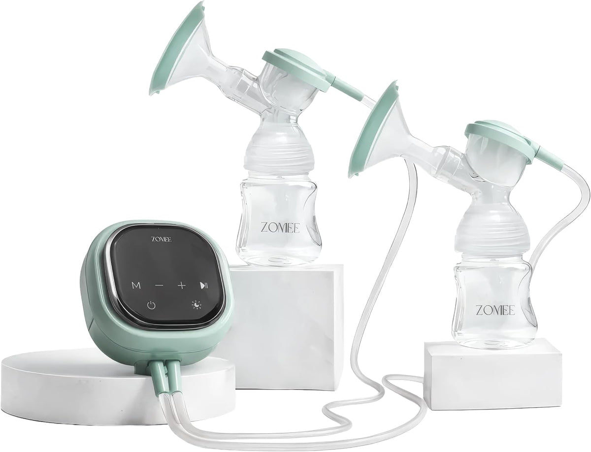 Zomee Z2 Extractor de leche eléctrico doble \u2013 con expresión, m...