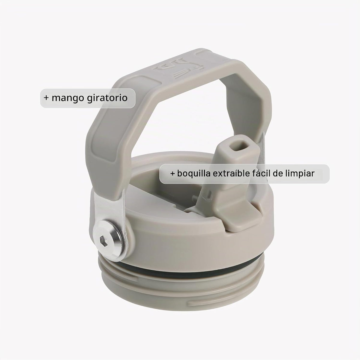 STANLEY IceFlow - Botella con popote 2.0, 24 onzas, color rojo y az...