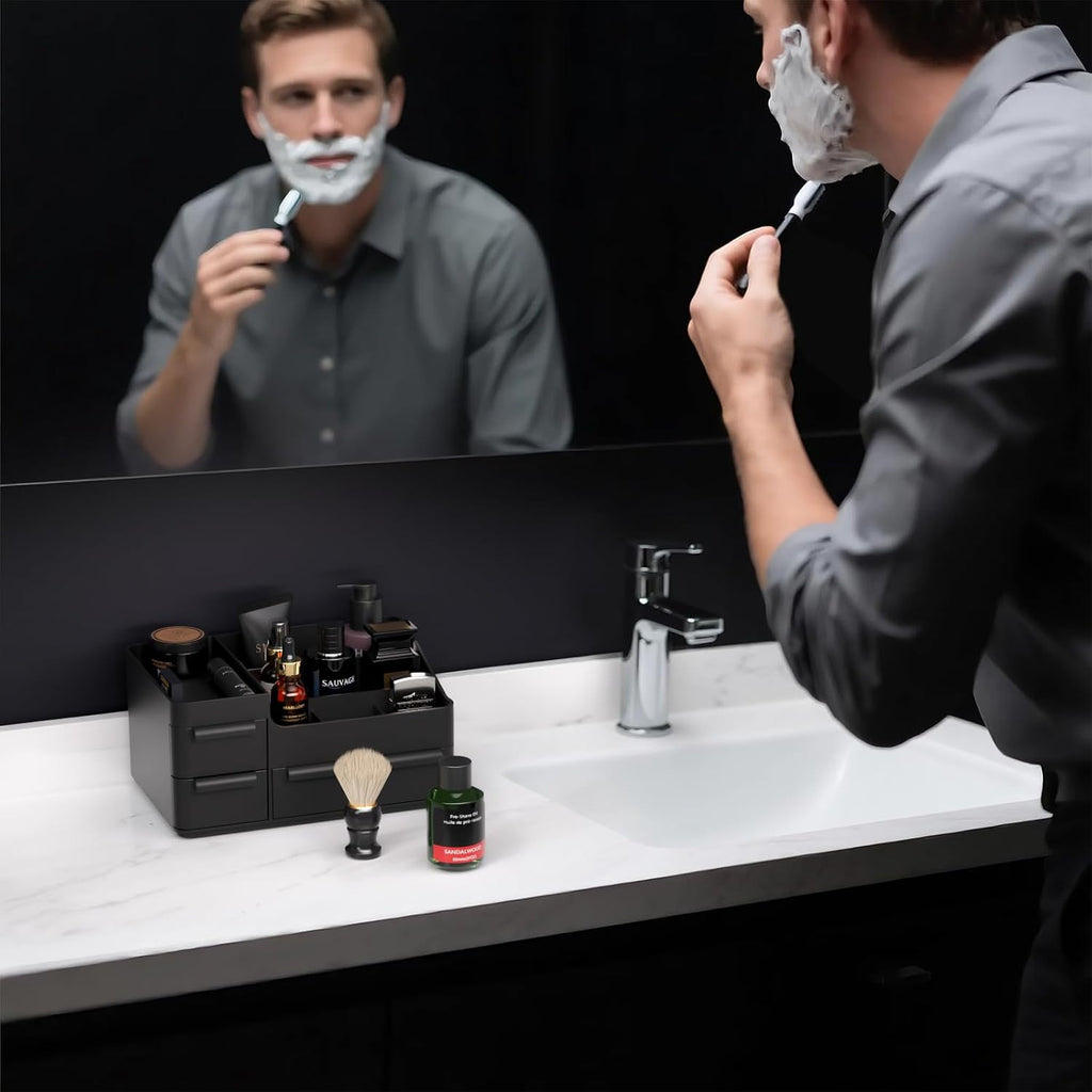 Rasydyn Organizador de encimera para hombre para colonia: organizad...