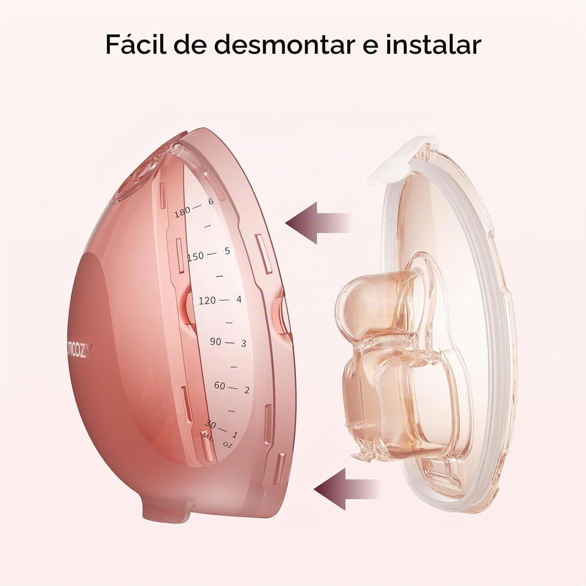 Momcozy Wellness 1 colector de leche original, 6 onzas de gran capa...