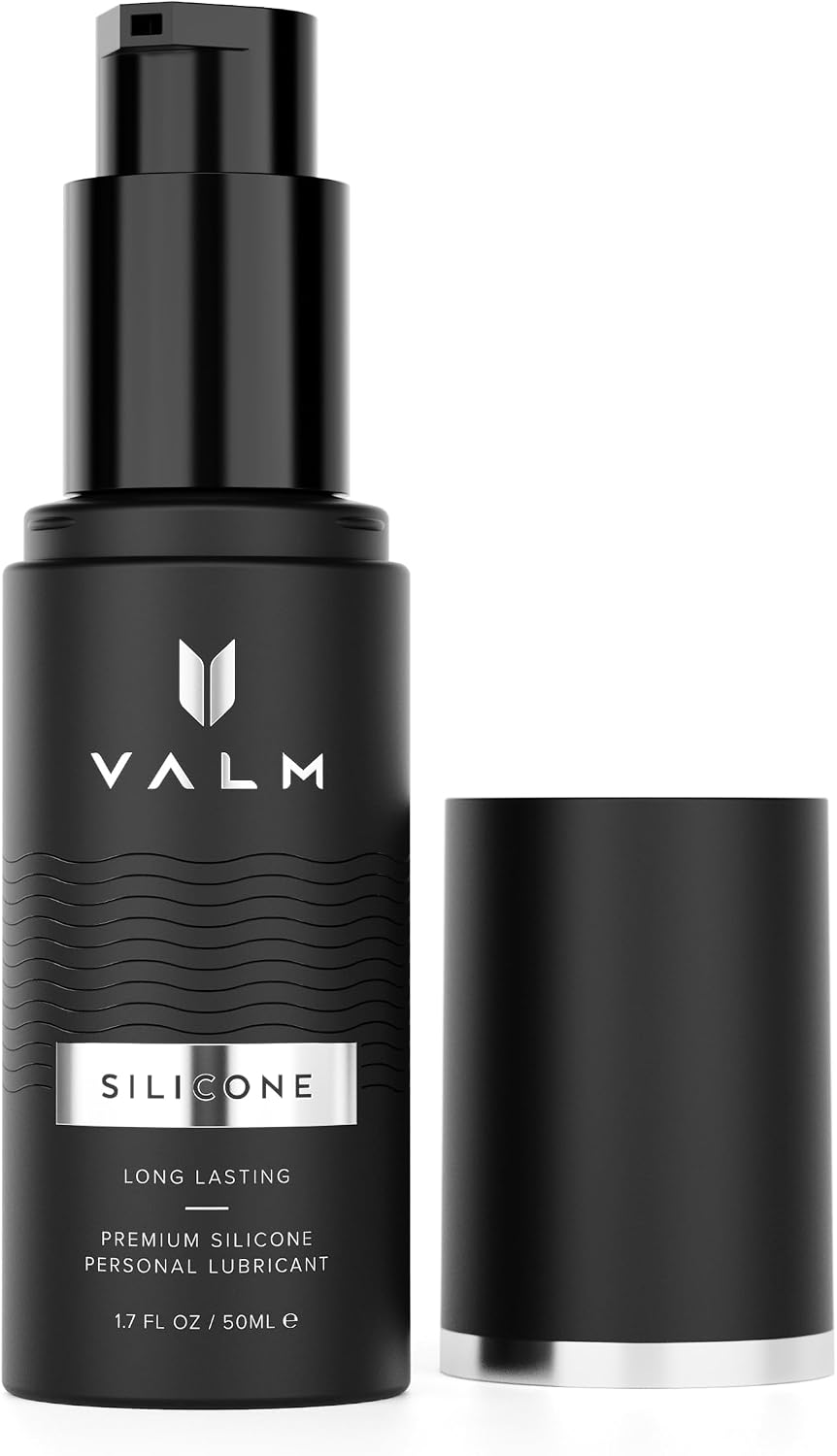 Valm Lubricante de silicona, de larga duración, lubricante personal...