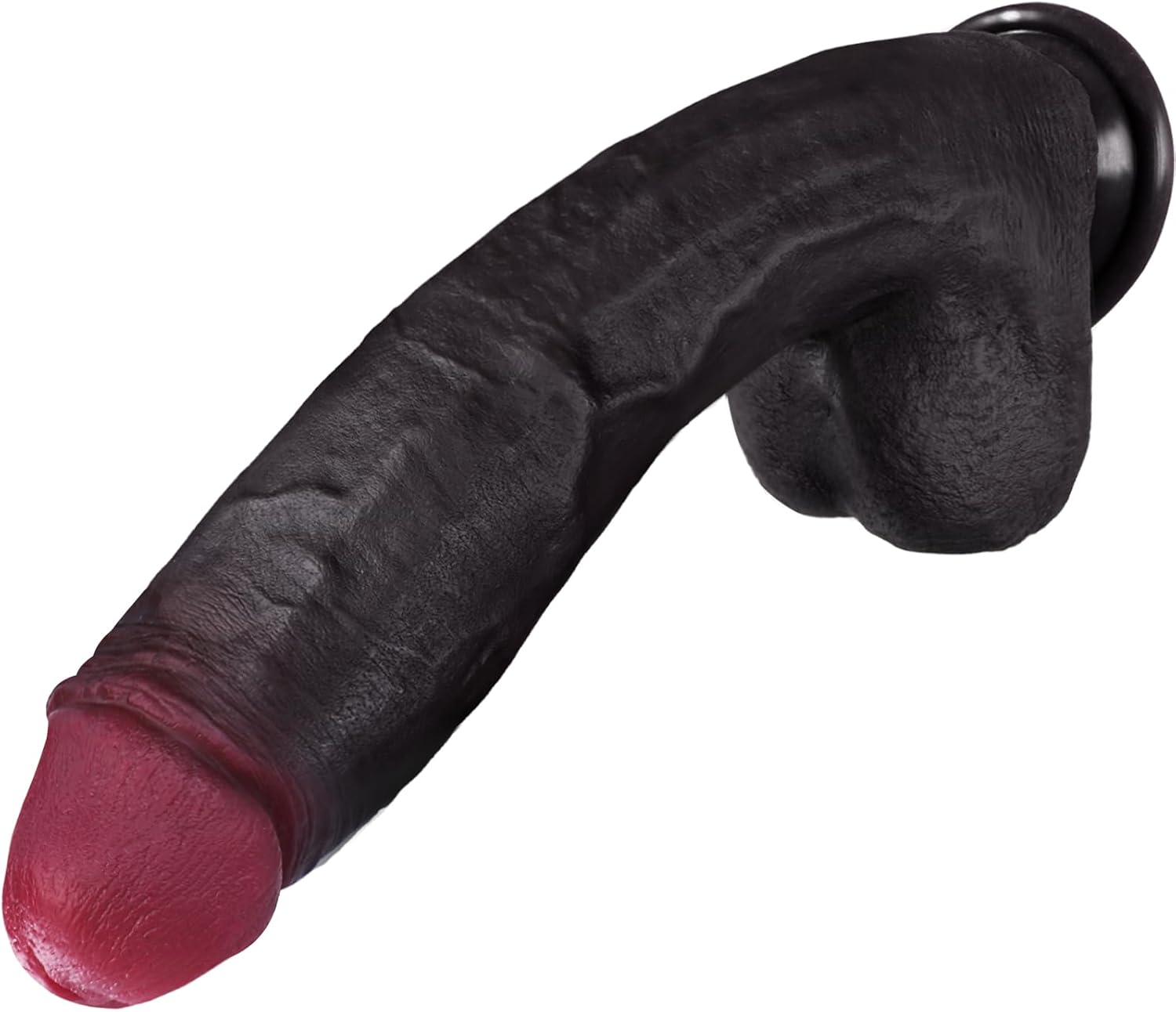 Consolador sexual realista de silicona de 11 pulgadas, consolador g...