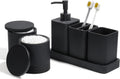YMXYJM Juego de accesorios de baño, juego de baño de 6 piezas con s...