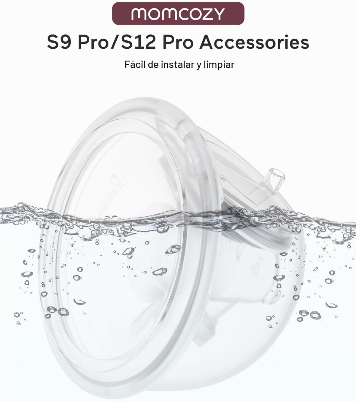 Accesorios de repuesto Momcozy S9\/S12 Pro, colector de juego compl...