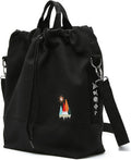 Bolso de mano de lona, bolso de hombro informal, bolso de trabajo, bolso cruzado con bordado de sol