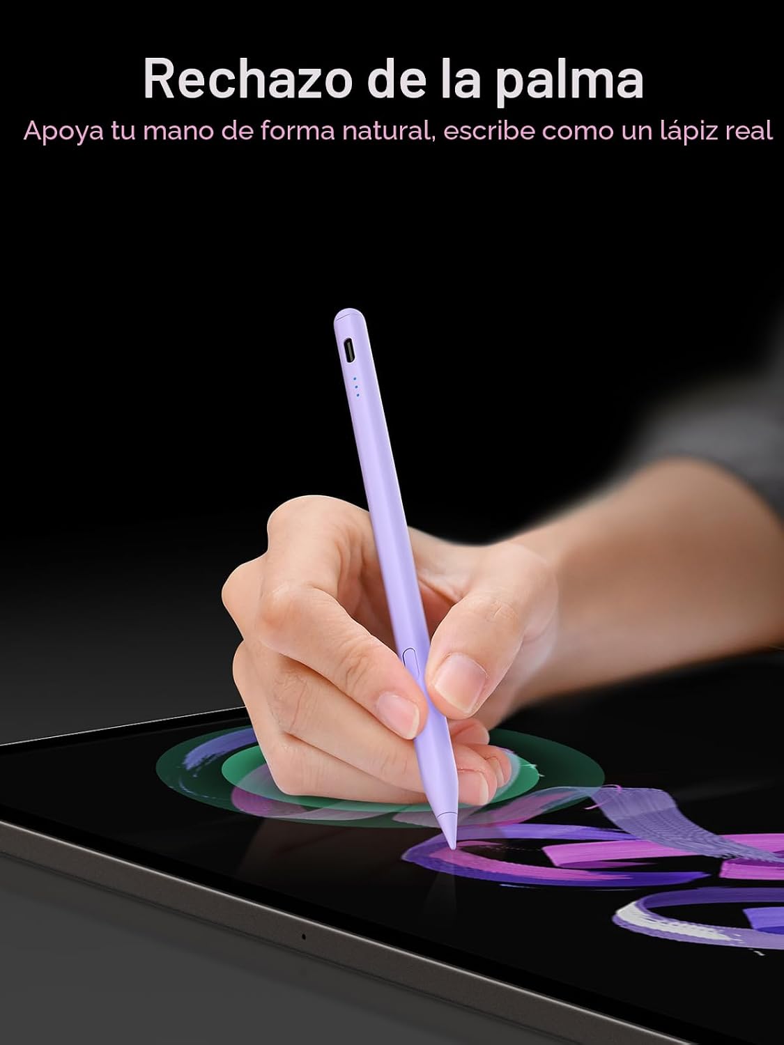 Keepro - Lápiz capacitivo para iPad 2018-2026, deshacer con un solo...