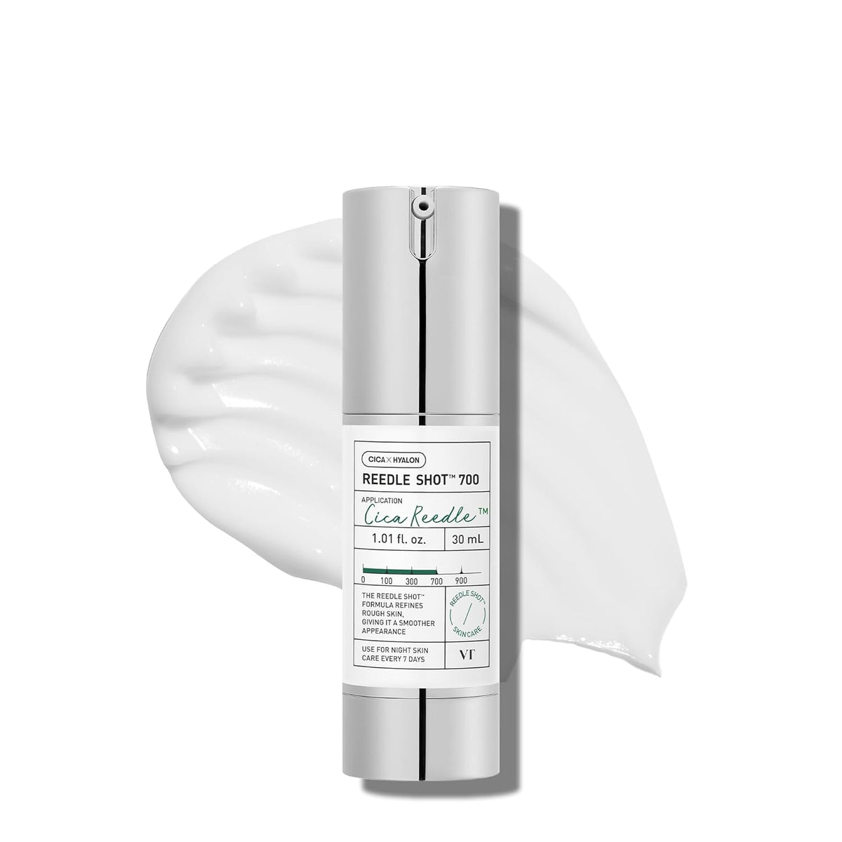 VT COSMETICS CICA Reedle Shot 700, suero de microagujas con espícul...