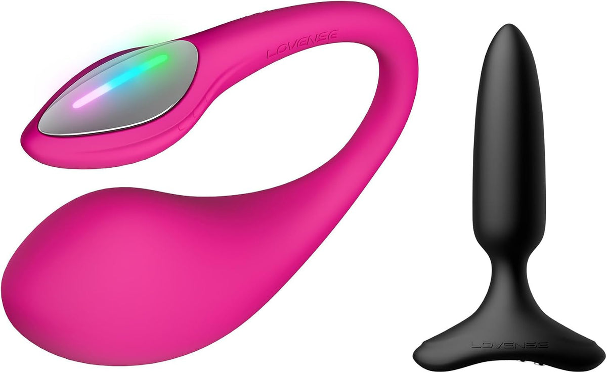 LOVENSE Lush 4 - Vibrador de huevo con control remoto para mujer +...