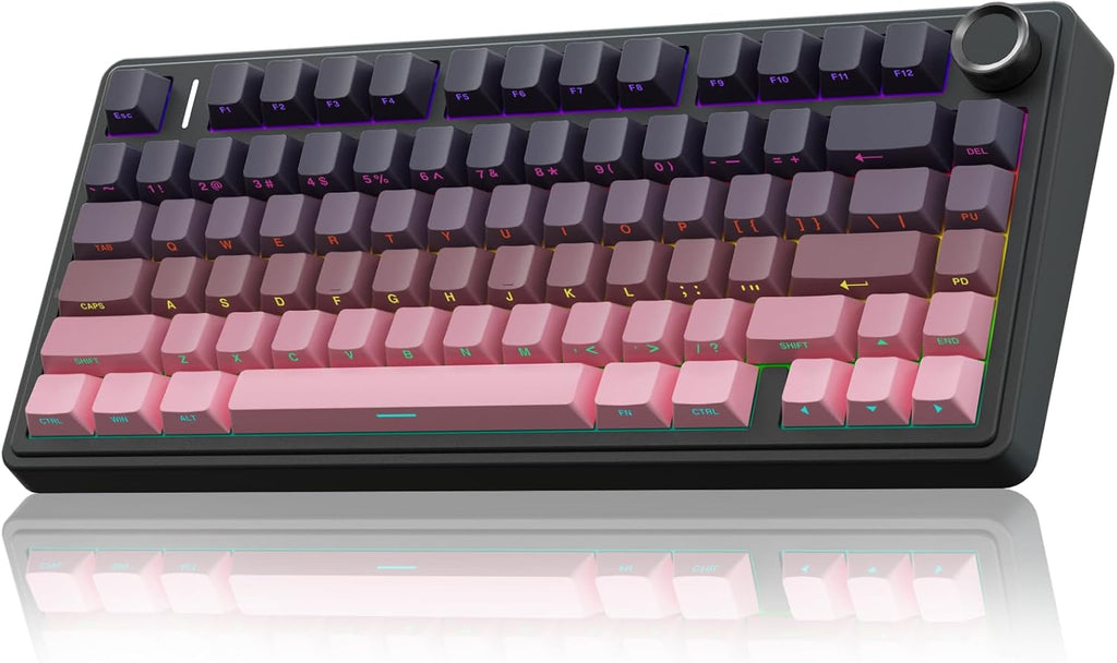 Teclado mecánico inalámbrico AULA F75 Pro, teclado personalizado in...