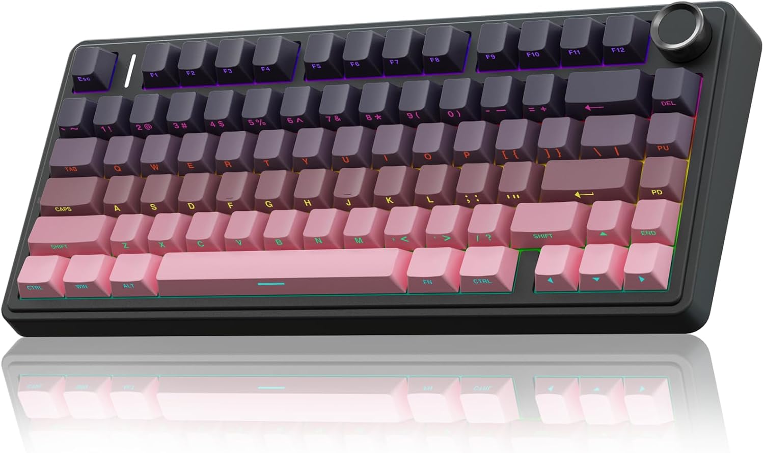 Teclado mecánico inalámbrico AULA F75 Pro, teclado personalizado in...