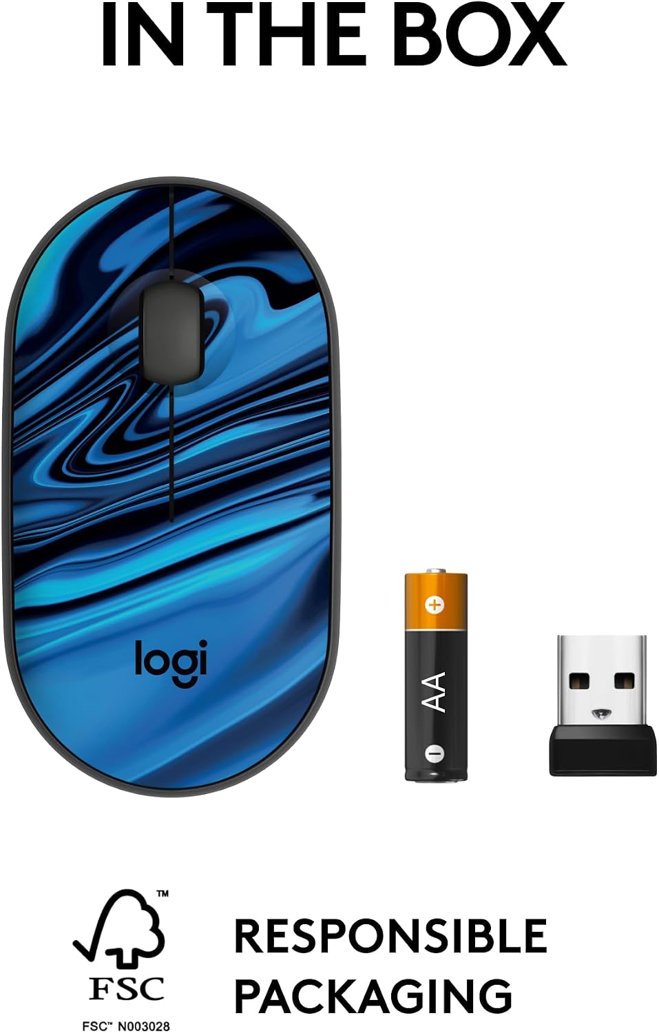 Logitech Ratón inalámbrico silencioso ambidiestro compacto M340 - G...