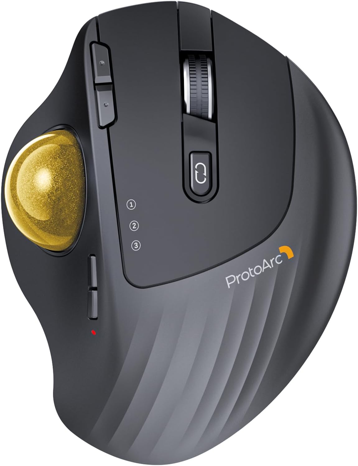 ProtoArc EM01 NL Ratón inalámbrico Trackball, control de pulgar rec...