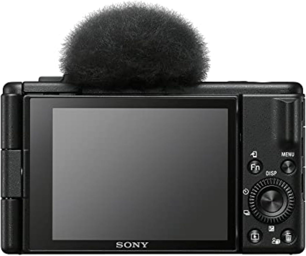 Sony ZV-1F Cámara de Vlog para Creadores de Contenido y Vloggers Negro