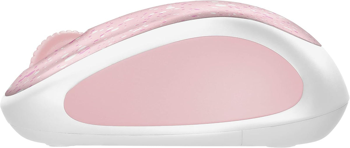 Logitech - Mouse M317, Rose Splash