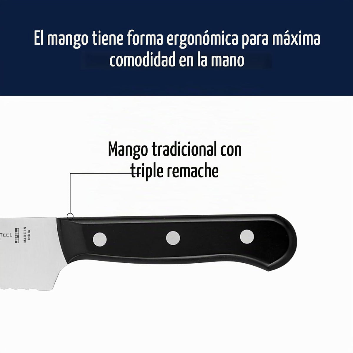 Henckels Solution Juego de Cuchillos de 12 Piezas con Bloque - Cerezo