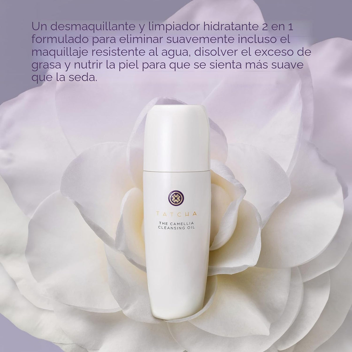 TATCHA Aceite limpiador puro de camelia en un solo paso | Aceite de...