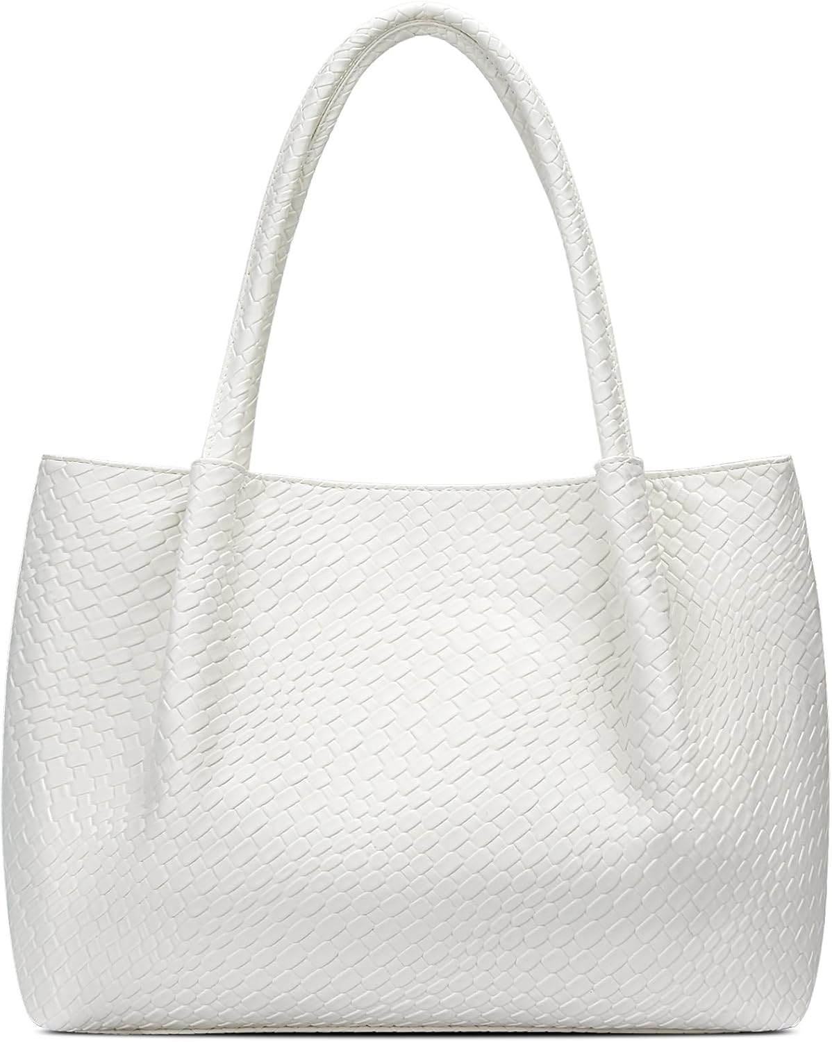 KKXIU Bolso de mano para mujer, bolso de hombro de cuero vegano, bo...