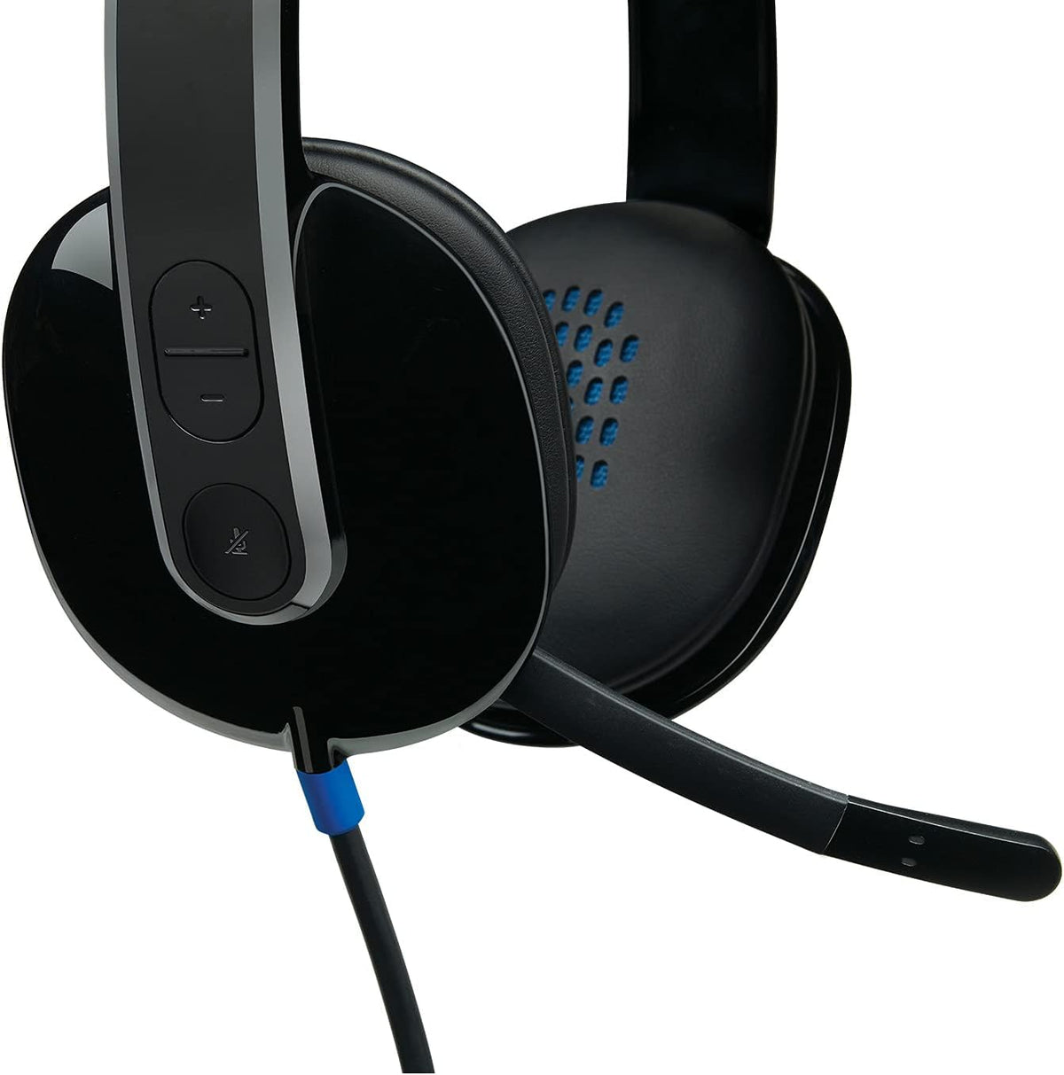 Logitech H540 - Auriculares USB con reducción de ruido de fondo par...