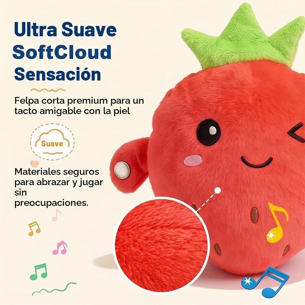 EASYFORALL Juguetes sensoriales musicales Juguete de peluche musica...