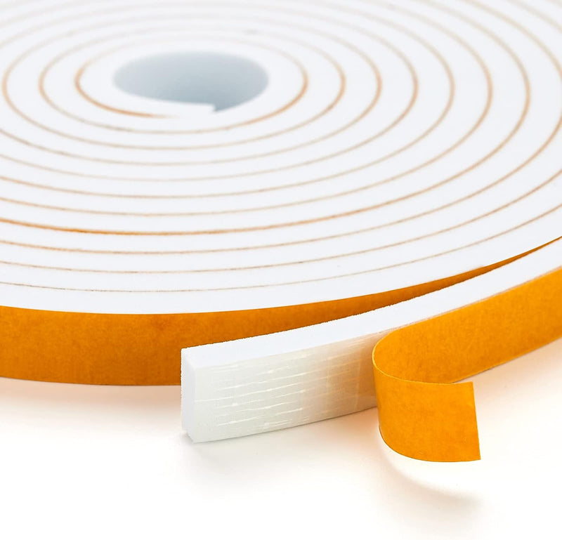 Burlete de puerta de 10 pies, tira de sellado de puerta de 1 pulgad...