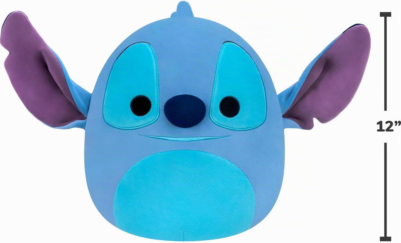 Squishmallows Peluche original de Disney Stitch de 12 pulgadas (tam...